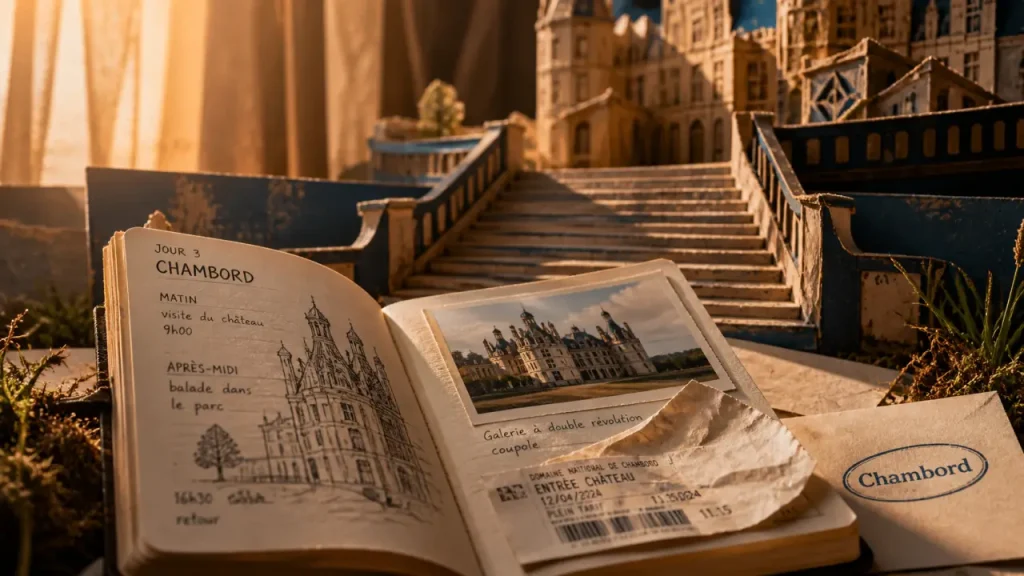 Chateau dans le Loir et Cher : Chambord, Blois, Cheverny, Chaumont