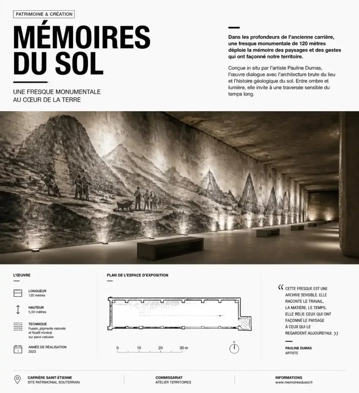 Fresque monumentale et art contemporain au Loire Art Show 2025