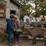 Ferme pedagogique loir et cher : enfants et animaux près de Blois