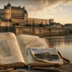 Que faire a Amboise : vue du Château Royal sur la Loire