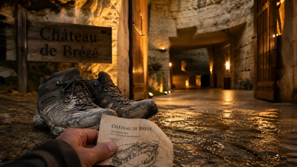 Tarif visite château de brézé : billet pour souterrains et galeries