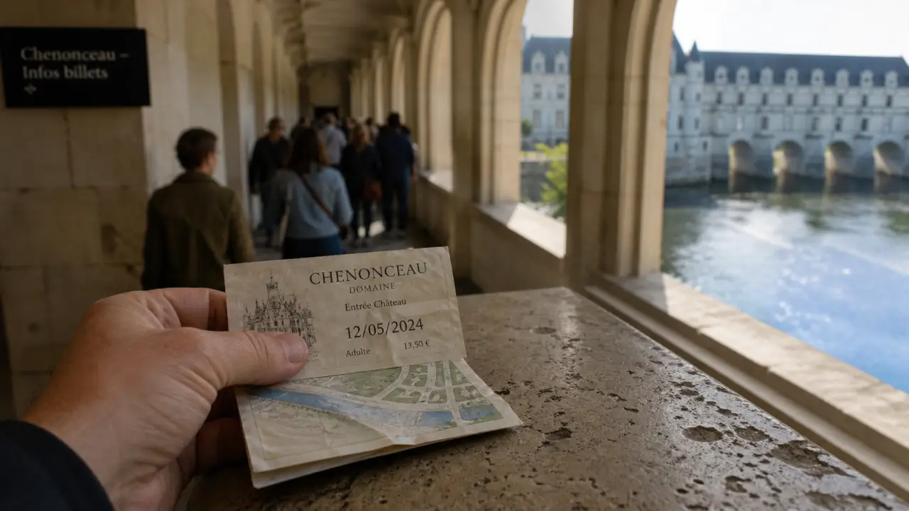Visite château de Chenonceau tarif : billets et infos billets sur place