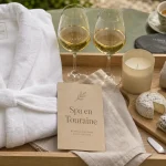 Week end spa touraine : peignoir, vin de Vouvray et bain privatif