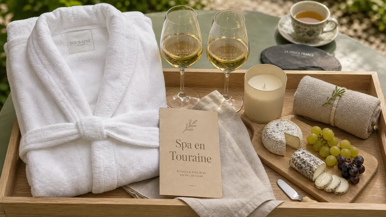 Week end spa touraine : peignoir, vin de Vouvray et bain privatif
