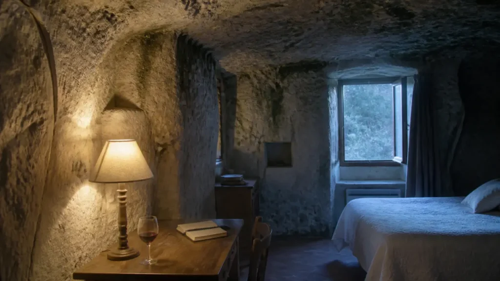 Week end troglodyte Touraine : dormir en chambre en tuffeau