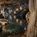 Les grottes pétrifiantes : tuffeau et calcite à Savonnières