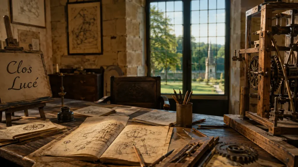 Maison de leonard de vinci au Clos Lucé à Amboise