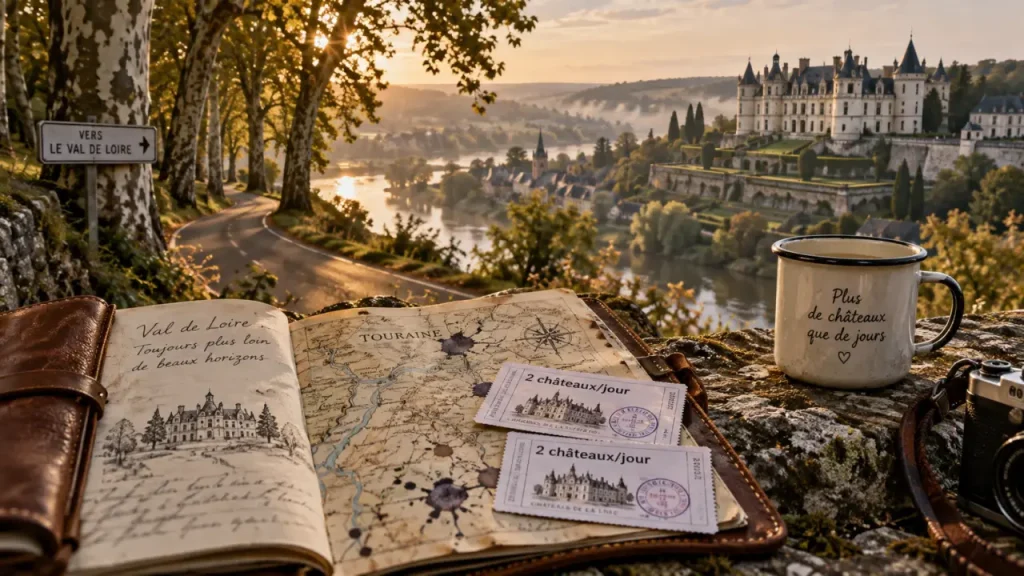 Route chateau de la loire : carnet de voyage vers un château Renaissance