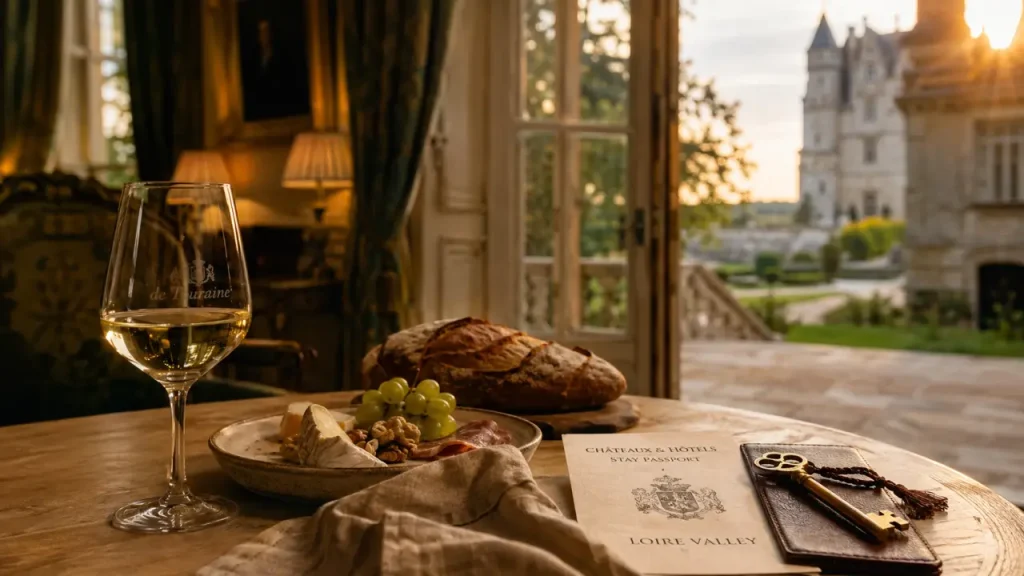 Séjour gastronomie Touraine : hôtel-château, table dégustation et vin ligérien