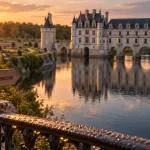 Temps de visite de Chenonceau : vue du château sur le Cher
