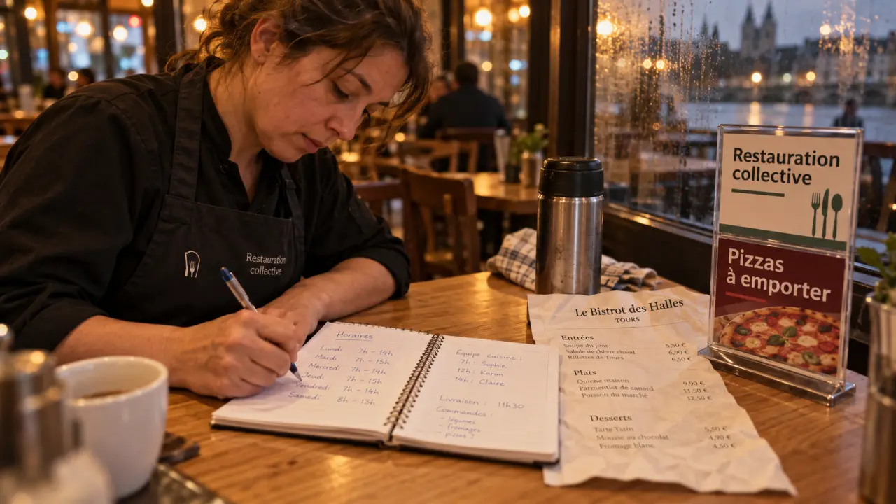 Convivio restaurant Tours : table, menu et carte pour Oconvivio à Tours