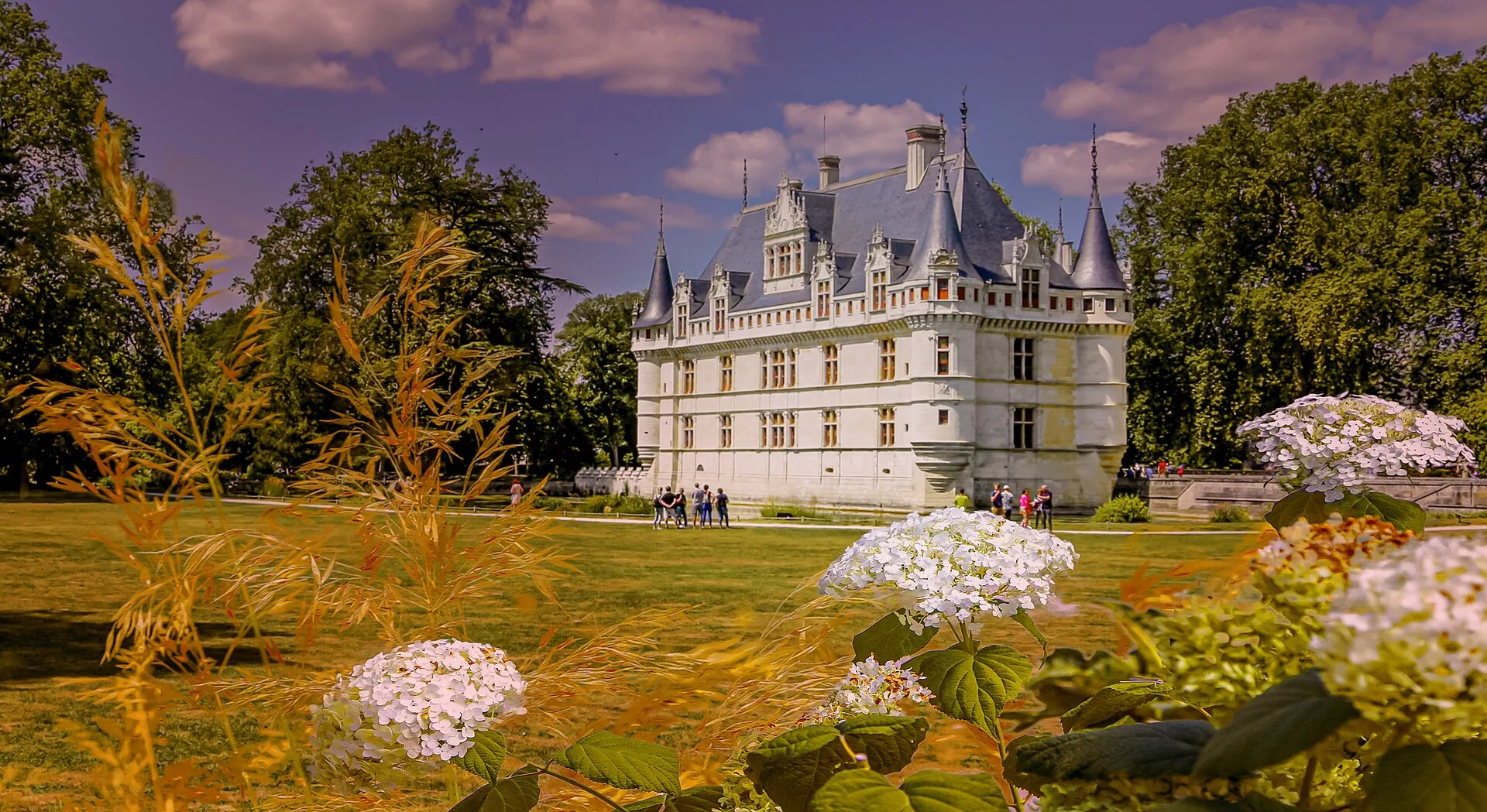 Le château d'Azay-le-Rideau et son parc